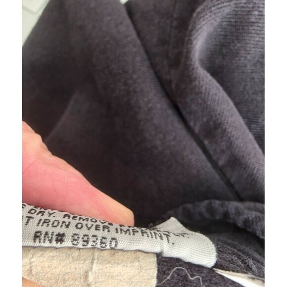 By Taylor Y2K Celestial Moon Sun Sweatshirt Unisex L/XL Black Drawstring Pullove - Picture 8 of 9